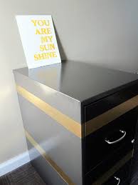 Check spelling or type a new query. Diy Gold Striped Filing Cabinet The Sweetest Occasion