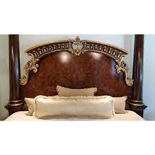 Queen bed set w/ armoire, nightstands and. Henredon King Size Four Poster Bed Chairish