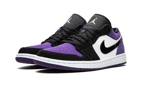 Nike Air Jordan 1 Low White Black Court Purple Air Jordan 1 Low Court Purple 553558 125 2020 In 2020 Air Jordans Jordan 1 Low Jordan 1