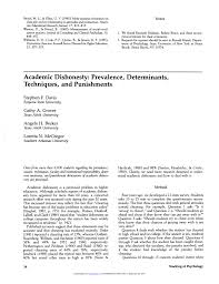 Try a broader letter sample search. Pdf Academic Dishonesty Prevalence Determinants Techniques And Punishments