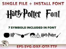 Test the font and create logos. Harry Potter Font Free Dafont Free