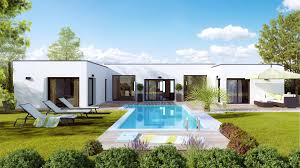 Plan d'une grande maison moderne. Maisons Cercle Entreprise Constructeur De Maison