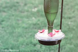 Not that syrup from the feeder (or nectar from flowers) is the only kind of nourishment hummingbirds receive. Diy Hummingbird Feeder Wonder Forest