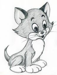 How To Draw Cartoon Kitten Easily And Effortlessly In Few Simple Steps Cartoon Drawings Cartoon Sketches Cartoon Drawings Disney