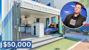 TOURING inside ELON MUSK'S tiny HOUSE - YouTube