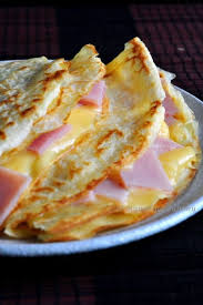 Ham Anf Cheese Crepes Using Bobby Flay S Crepe Recipe Crepes Recipe Breakfast Dinner Crepes Ham And Cheese Crepes