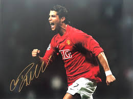 Sport club corinthians paulista* sep 22, 1976 in rio de.citizenship: Cristiano Ronaldo Gold Autograph Man Utd Photo 12x16