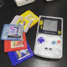 Custom Built Game Boy Color Pikachu Edition I Did With Front Light Www Gadgetpsycho Com Retro Games Console Gameboy Retro Gaming