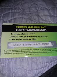 Sign in or create an account to redeem your code. Fortnite Codes 2020 Fortnite