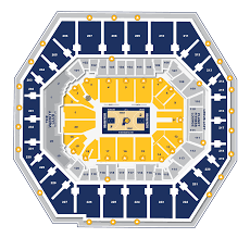 Unique Bankers Life Seat Map Pacers Conseco Seating Chart