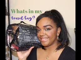 Whats in my beauty travel bag? (Mary Kay travel roll up bag version)
