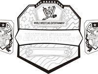 Wwe world heavyweight championship replica title belt (2014) zinc brass 2/4 mm. Printable World Wrestling Entertainment Wwe Coloring Pages Free Free Coloring Sheets Wwe Coloring Pages Sports Coloring Pages Coloring Pages
