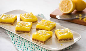 Lemon Nanaimo Bars Recipe Filling Recipes Lemon Recipes Nanaimo Bars