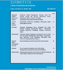 Bab ii pembahasan memaparkan teori menurut ahli, meliputi pengertian desain evaluasi pembelajaran dengan pendekatan pendidikan agama islam, ruang lingkup pembelajaran, karakteristik evaluasi pembelajaran, desain evaluasi. Vol 6 No 02 2016 Edumatica Jurnal Pendidikan Matematika Edumatica Jurnal Pendidikan Matematika