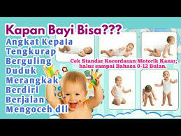 Perkembangan emosi si kecil di awal kehidupannya menjadi penting untuk diperhatikan karena akan menentukan bagaimana sebaiknya moms dan dads bersikap. Perkembangan Bayi 0 Sampai 12 Bulan Kapan Bayi Berguling Tengkurap Duduk Merangkak Berjalan Youtube
