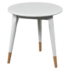 Chairside end tables end tables are great additions to any living room. Alden Round Side Table Glossy White Aiden Lane Target