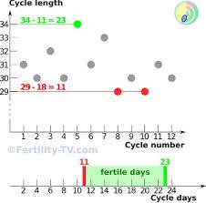 Do this by adding up the number of days in each cycle. How To Get Pregnant With Calendar Method
