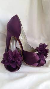 Bold Plum Fall Wedding Color Inspirations Purple Wedding Shoes Bride Shoes Wedding Shoes