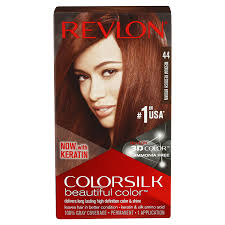 A medium auburn is one of the best dyes on a medium to dark skin. Revlon Colorsilk Beautiful Color Medium Reddish Brown Semi Permanent Hair Color Meijer Grocery Pharmacy Home More
