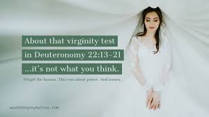 The book of deuteronomy is the last of the five books of moses, known as the pentateuch. About That Virginity Test In Deuteronomy 22 It S Not What You Think