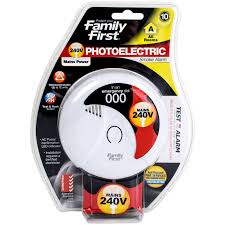 Best cheap carbon monoxide detector. Photoelectric Smoke Alarm 240v Interconnectable Family First For Fire Safety