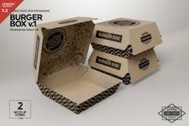 Burger Box V1 Packaging Mockup Psd Mockup Template In 2020 Burger Box Food Box Packaging Free Packaging Mockup