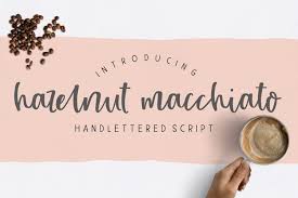 Free script fonts, a diy craft post from the blog all things thrifty, written by brooke tuttle ulrich on. Hazelnut Macchiato Handlettered Script Font 295004 Handwritten Font Bundles