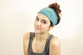 Diy T Shirt Headwrap Diy Hairstyles Head Wraps Sewing Headbands