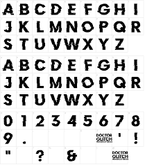Please, talk with the author for commercial use or for any support. Doctor Glitch Font Download