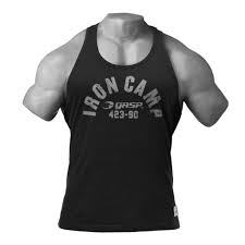 Gasp Throwback Tank Wash Black Nutritioncy Cyprus