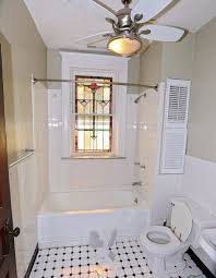 Instant and beautiful solution to your privacy issues in dwellings where you require privacy but nail holes for curtains and other changes are not allowed. Getting The Details Right Bathroom With Stained Glass Window