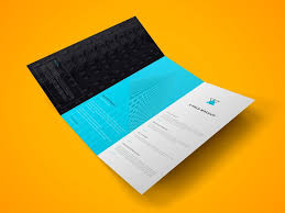Z Fold Brochure Mockup Freebies Fribly Brochure Psd Brochure Mockup Free Brochure Print