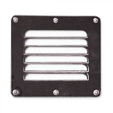 Adhesive or tape mount, not included. Grand Effects Ssvg5s Rectangular 5x4 5 Inch Stainless Steel Vent Cover For Fire Pit Burner Inserts