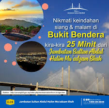 Jambatan sultan abdul halim muadzam shah. Jambatan Sultan Abdul Halim Mu Adzam Shah Nikmati Keindahan Siang Malam Di Bukit Bendera Kira Kira 25 Minit Dari Jambatan Sultan Abdul Halim Mu Adzam Shah Lembaga Lebuhraya Malaysia Tourism Malaysia Penang Hill