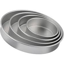 Wilton Performance Pans Tierd Cake Aluminum Pan Set Round 4 Piece Walmart Com In 2020 Wilton Cake Pans Cake Pan Set Pan Set
