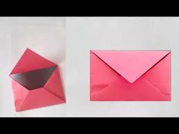 Measure envelope from under the glue on the flap to the bottom of the envelope. How To Make Origami Paper Envelope Without Glue Scissor Create Envelope Greeting Card Cover Athome Youtube
