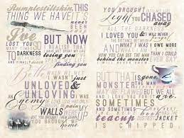 Belle S And Rumple S Wedding Vows My Love Vows Once Upon A Time