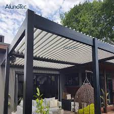 Retractable and pivoted panel models are. Modern Decorative Design Sun Shade Louvers Roof Waterproof Outdoor Pergola Aluminum Buy Pergola Aluminum Aluminium Pergola Sun Shade Louvers Roof Product On Aluminum Pergola Alunotec