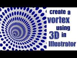Create A 3d Vortex Shape In Adobe Illustrator Learn To Spiral A Pattern Into A Cone Illustrator Tutorials Texture Graphic Design Swatches Illustrator