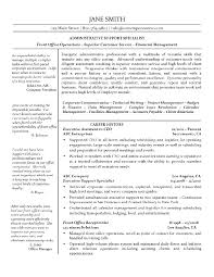 executive assistant resume