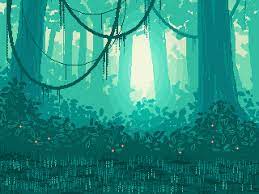Bosque De Forheksed Pixel Art Landscape Pixel Art Background Pixel Art Tutorial