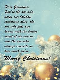 There is nothing more magical than decorated trees, lights, presents, family and friends to brighten up your life. Merry Christmas Wishes For Grandma Birthday Wishes And Messages By Davia