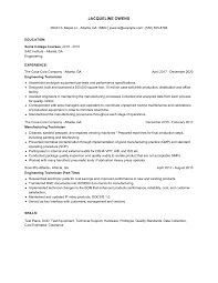 Differences between cvs and resumes. Engineering Technician Resume Examples And Tips Zippia