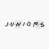 (in american universities, colleges, and schools) noting or pertaining to the class or year next below that of the senior. 1
