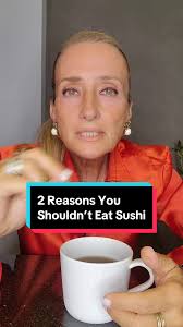 If you eat sushi a lot LISTEN UP! ❤️ #sushi #eatclean #toxins #parasites  #holistichealth #healthcoach #heavymetals