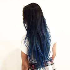 There are quite a few options when it comes to getting ombré on black hair, and they're nothing short of gorgeous. Hair By Choi Ce Blue Ombre Hair Hair Styles Ombre Hair Color