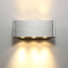 4.5 out of 5 stars. Beam Triple 6 Watt Brushed Aluminium Wall Light Fixture Interior Lighting