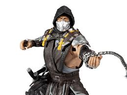 His teleport gives him high mobility options and must always be feared by his opponents due to the threat of launching. Mortal Kombat Xi Scorpion In The Shadows Action Figure