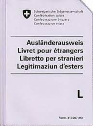 Es kann kein arbeiten und/oder aufenthalten in der schweiz geben, ohne eine bewilligung. Auslanderausweis Wikipedia
