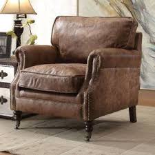 Top Grain Leather Chairs Hayneedle Retro Accent Chair Affordable Leather Chair Accent Chairs